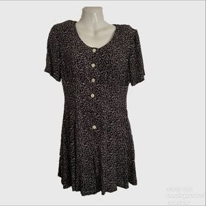 Flower Pattern Romper